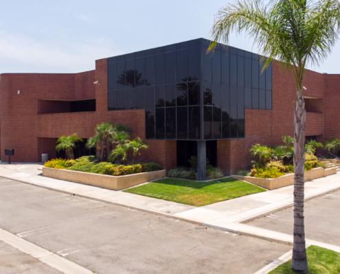 Red Brick Office Building