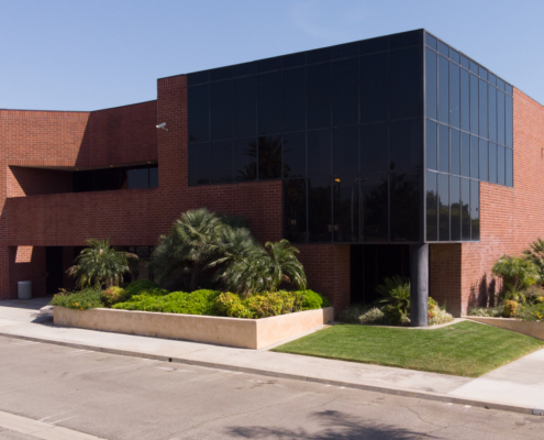 Red Brick Office Building